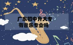 浙江初中升大专有音乐专业吗