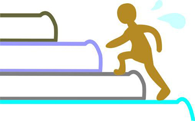 卡通小人和书本 卡通小人和书本