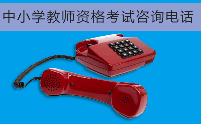 中小学教师资格考试咨询电话 中小学教师资格考试咨询电话