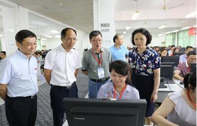 浙江省委教育工委副书记肖志华副书记巡视指导普通高考评卷工作 浙江省委教育工委副书记肖志华副书记巡视指导普通高考评卷工作
